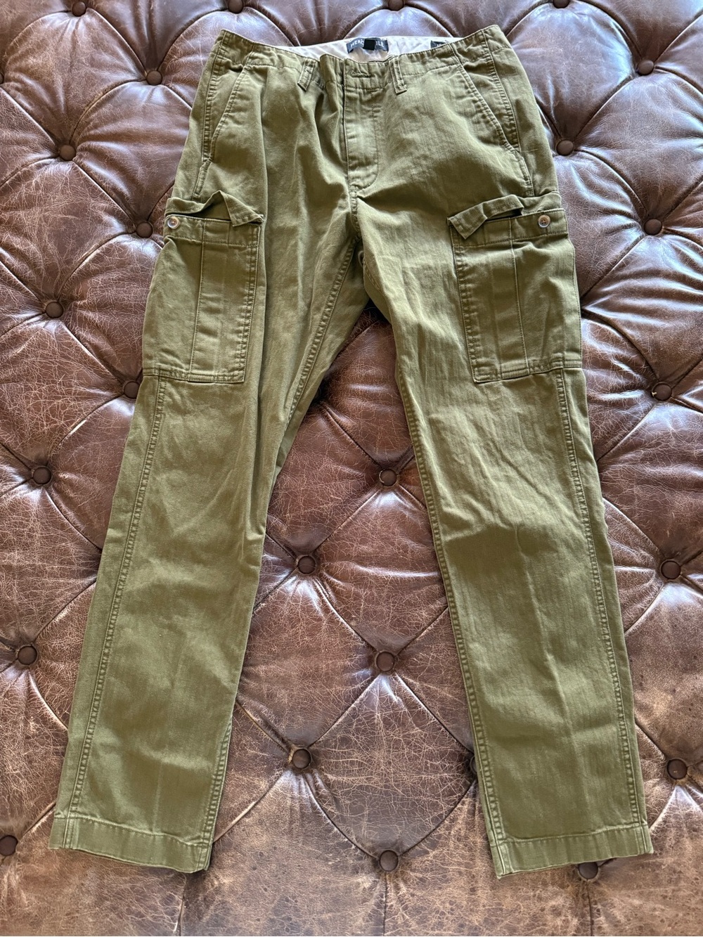 JCrew mercantile 31x32 olive pants Men's Olive Green Cargo Pants